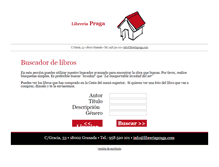 Tablet Screenshot of libreriapraga.com